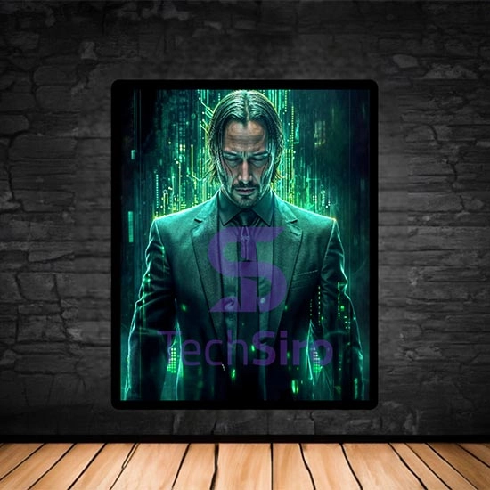 تابلو نئو The Matrix Neo سایز 40*50 سانتی