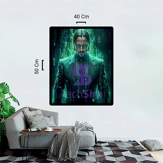 تابلو نئو The Matrix Neo سایز 40*50 سانتی