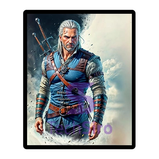 تابلو گرالت The Witcher Geralt سایز 40*50 سانتی