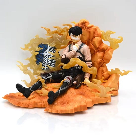 اکشن فیگور لیوای آکرمن Attack On Titan Levi Ackerman