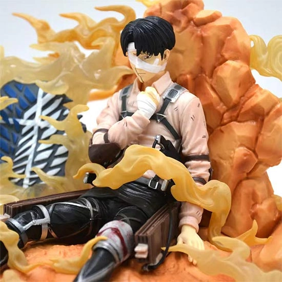 اکشن فیگور لیوای آکرمن Attack On Titan Levi Ackerman