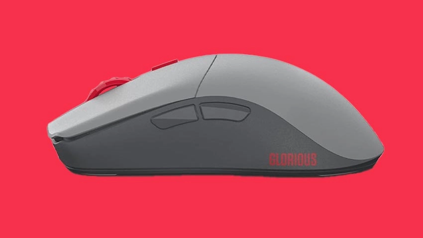 ماوس بی سیم گیمینگ گلوریوس Glorious Series One Pro Wireless - طوسی قرمز