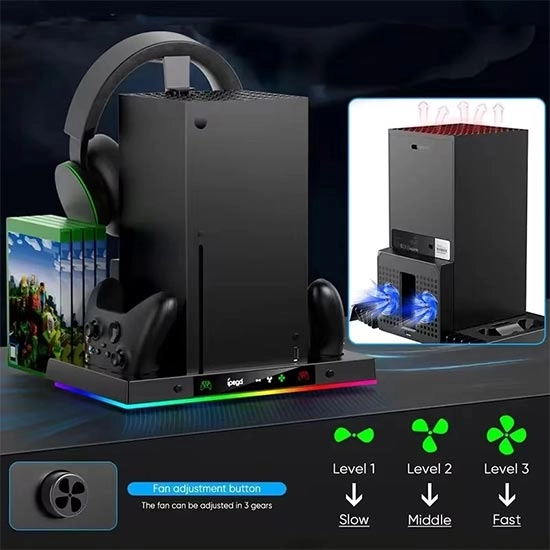 پایه شارژر چند منظوره Ipega PG-XBX023S برای Xbox Series X