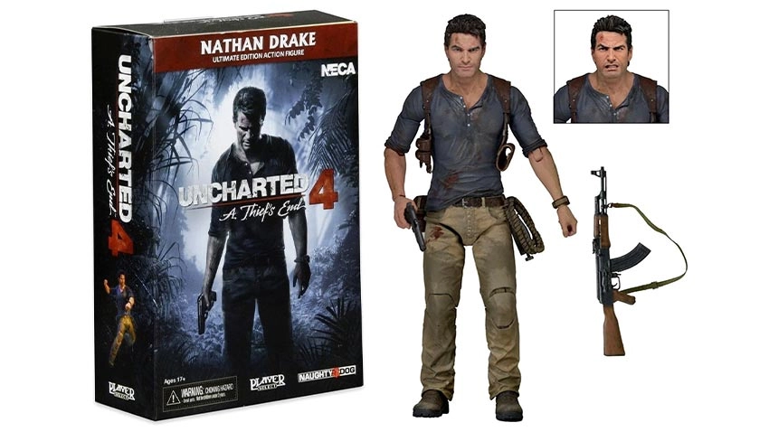 اکشن فیگور نیتن دریک NECA Uncharted 4 Nathan Drake Ultimate Edition