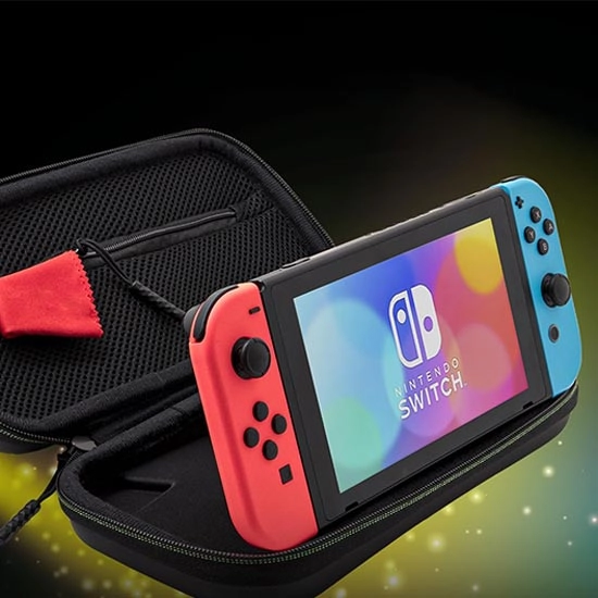 کیف حمل PDP Travel Case Plus GLOW طرح Super Star برای Nintendo Switch