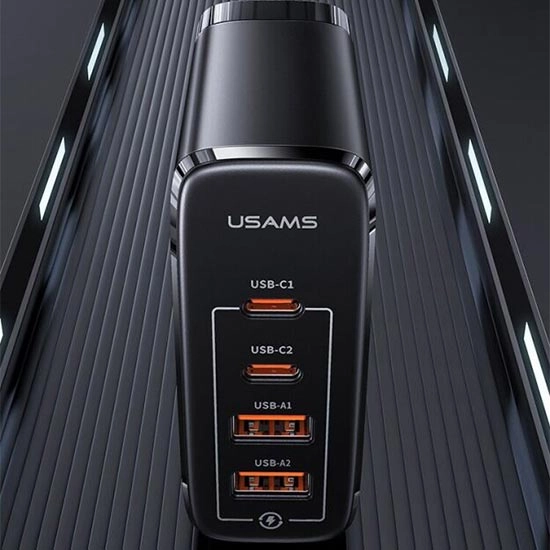 شارژر آداپتور 100 وات یوسمز USAMS US-CC145 T44 100W