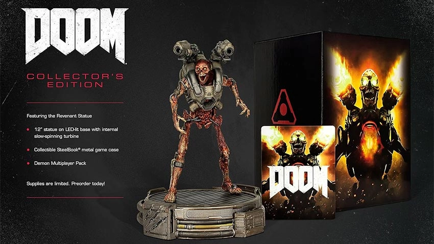 کالکتور بازی DOOM Collectors Edition برای PS4