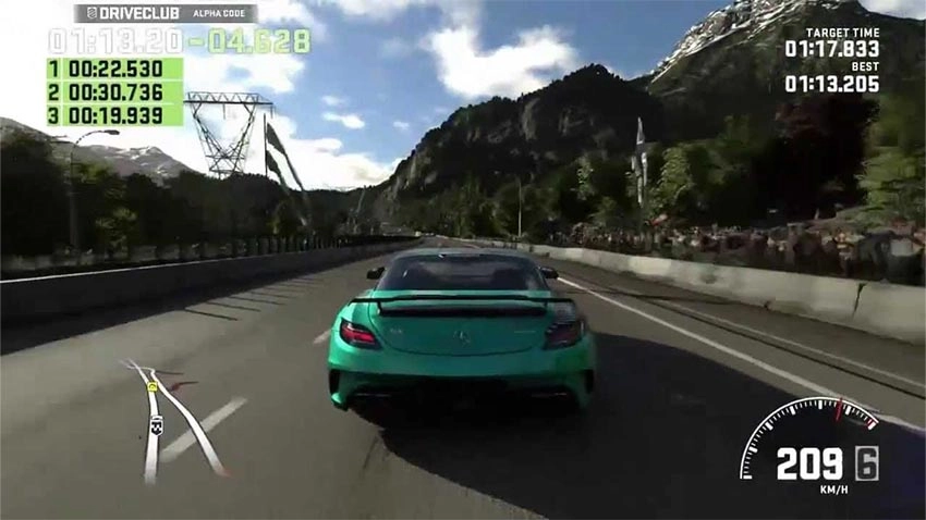 بازی کارکرده DriveClub برای PS4