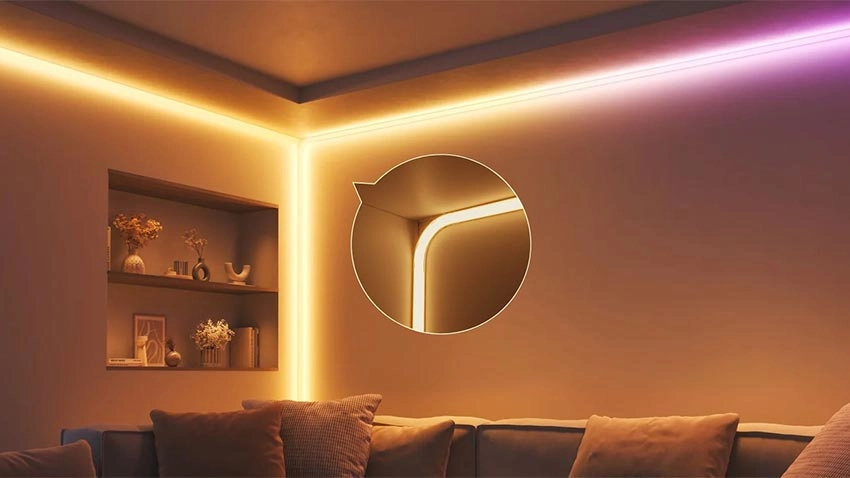 چراغ نئونی هوشمند 5 متری گووی Govee Neon Rope Light for Wall Lining