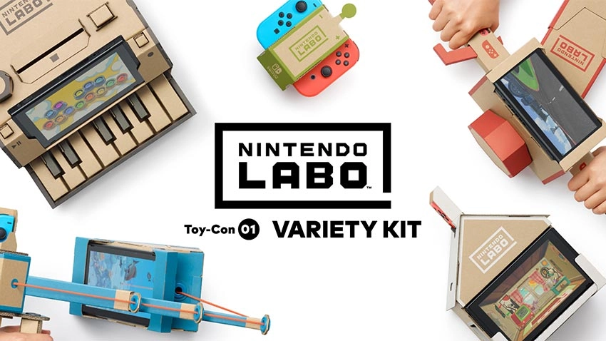 کیت بازی چندگانه Nintendo Labo Toy-Con 01 Variety Kit برای Nintendo Switch