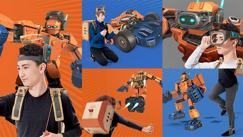 کیت بازی ربات Nintendo Labo Toy-Con 02: Robot Kit برای Nintendo Switch