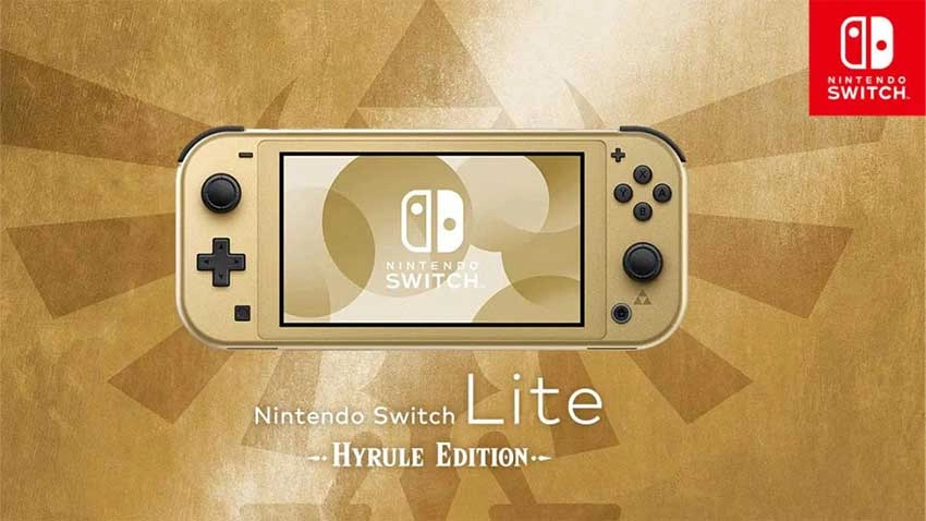 کنسول بازی Nintendo Switch Lite باندل Hyrule Edition