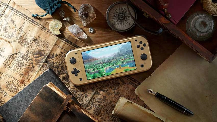 کنسول بازی Nintendo Switch Lite باندل Hyrule Edition