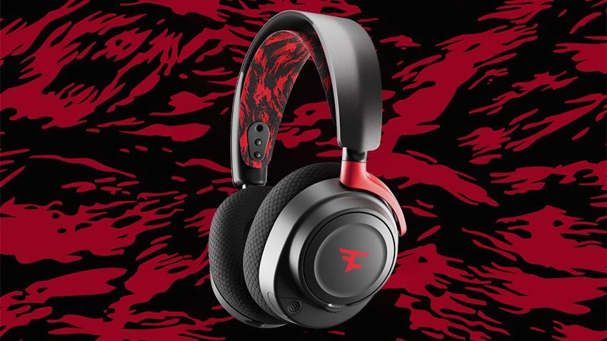 هدست بی سیم استیل سریز SteelSeries Arctis Nova 7 Wireless FaZe Clan Edition