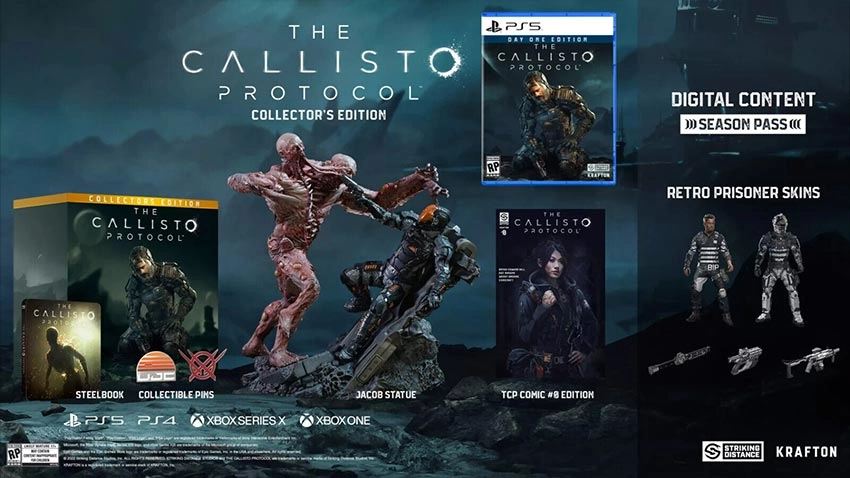 کالکتور بازی The Callisto Protocol Collectors Edition برای PS5