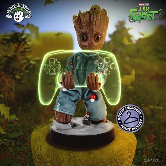 فیگور نگهدارنده دسته بازی و موبایل گروت Cable Guy Toddler Groot in Pajamas