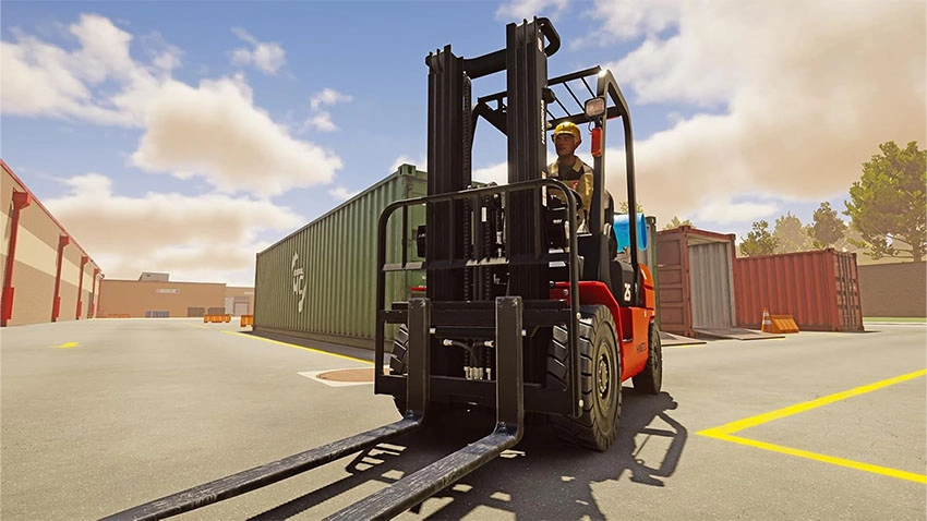 بازی Forklift Simulator برای PS5