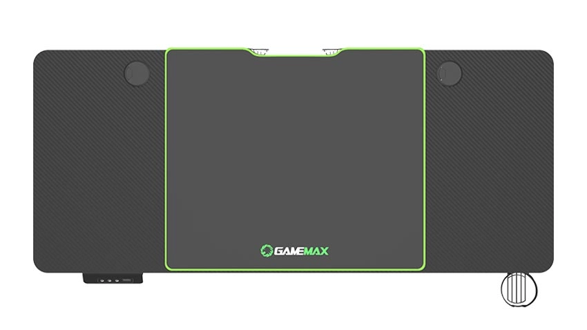 میز گیمینگ گیم مکس GameMax D140 Carbon EC