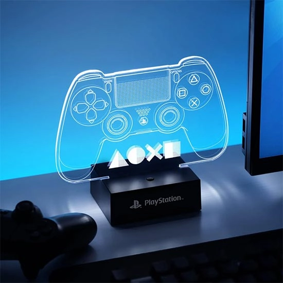 لامپ رومیزی پالادون طرح دسته بازی دوال شاک Paladone Playstation 4 Controller Light