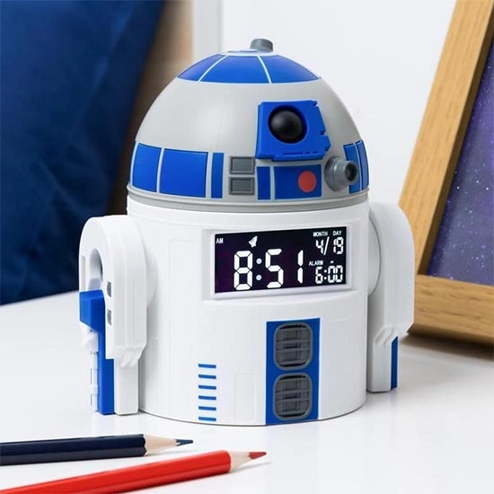 ساعت زنگ دار پالادون استار وارز Paladone Star Wars R2-D2 Alarm Clock