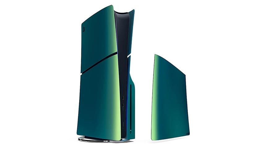 فیس پلیت PS5 Slim Faceplate طرح Chroma Teal - کروما سبز