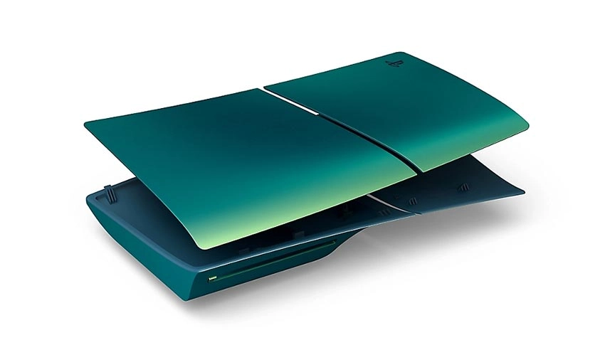 فیس پلیت PS5 Slim Faceplate طرح Chroma Teal - کروما سبز