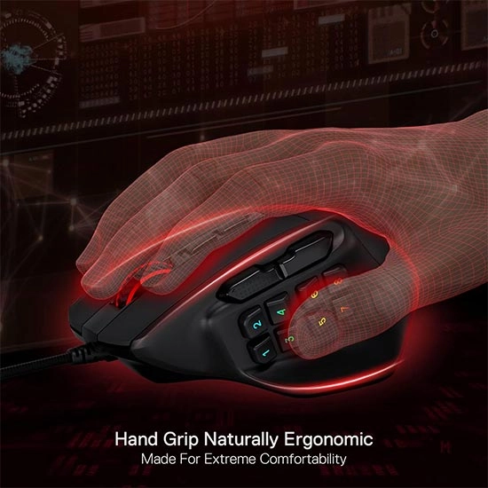 ماوس گیمینگ ردراگون Redragon Aatrox M811 RGB - مشکی