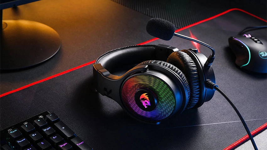 هدست گیمینگ ردراگون Redragon H350 Pandora RGB - مشکی