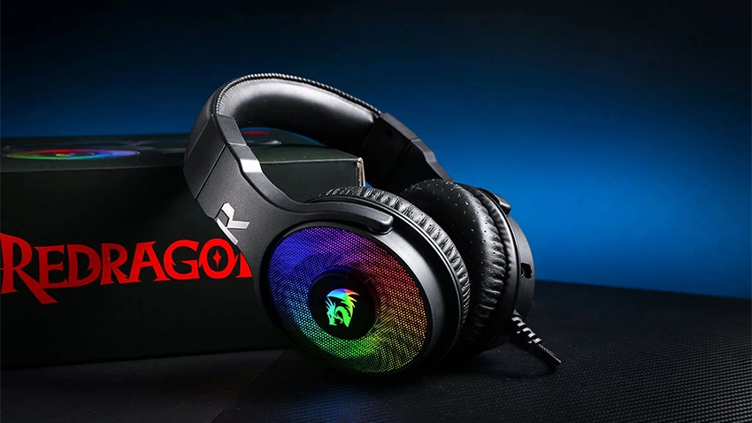 هدست گیمینگ ردراگون Redragon H350 Pandora RGB - مشکی