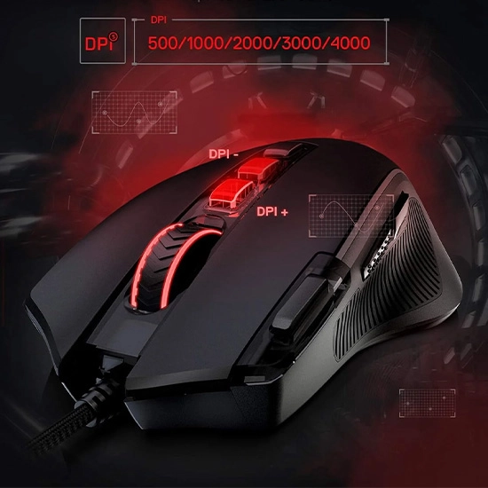 ماوس گیمینگ ردراگون Redragon Predator M612 - مشکی