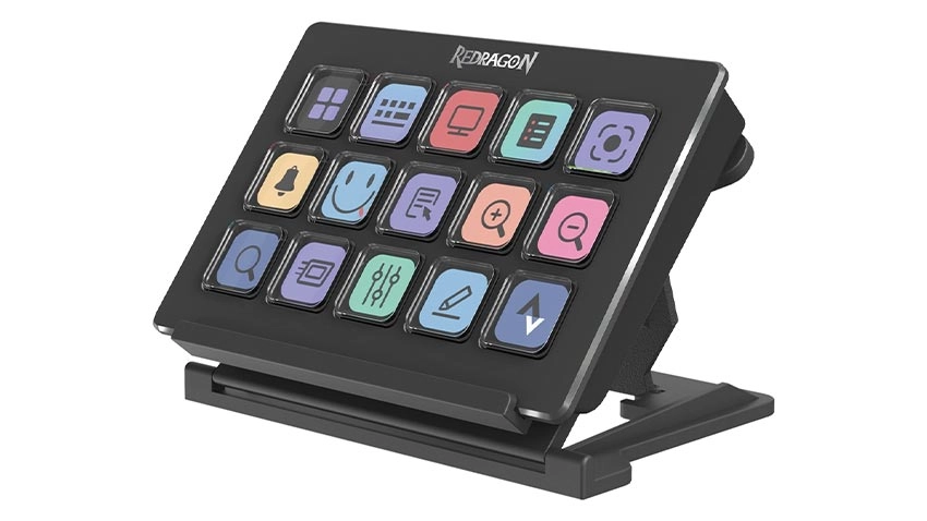 کنترلر استریم ردراگون Redragon SS-550 STREAM DECK - مشکی