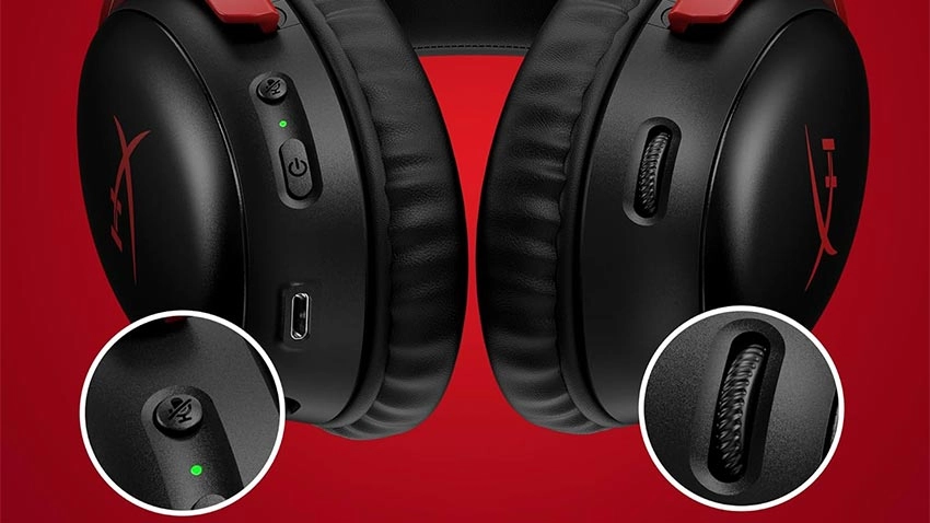 هدست بی سیم گیمینگ هایپرایکس HyperX Cloud 3 Wireless - مشکی