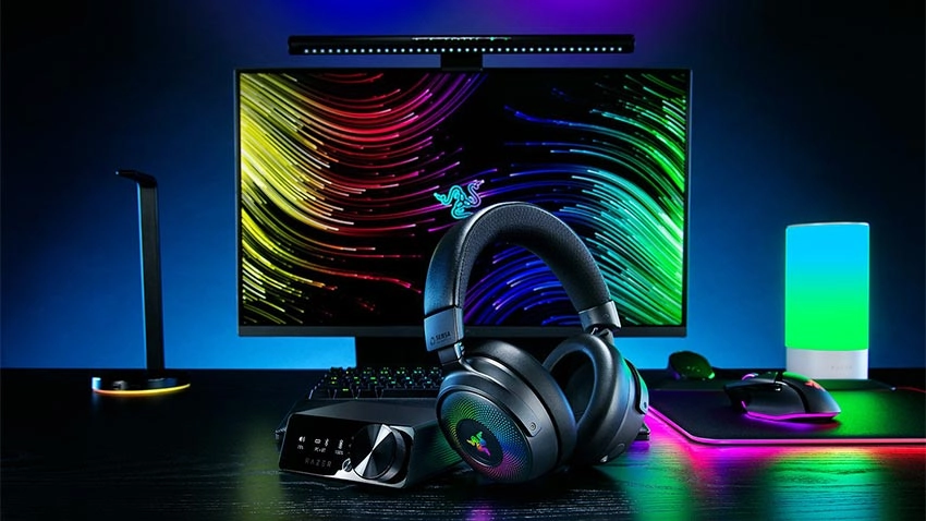 هدست بی سیم گیمینگ ریزر Razer Kraken V4 Pro Wireless