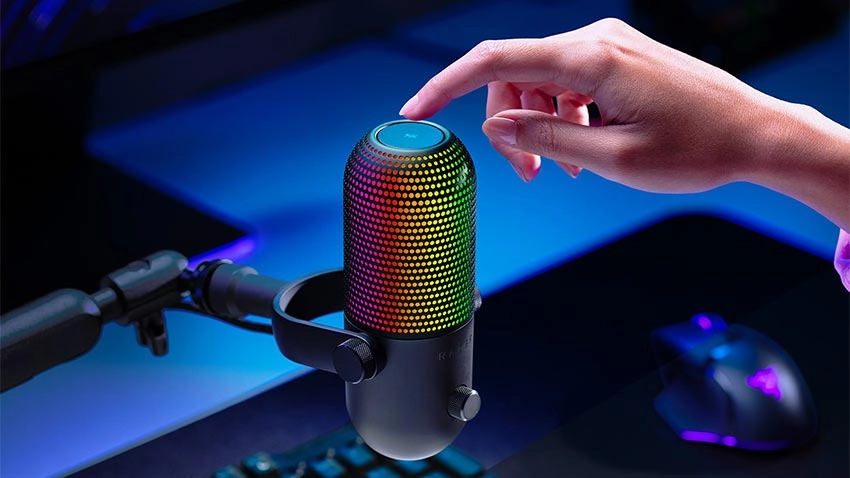 میکروفون استریم ریزر Razer Seiren V3 Chroma - مشکی