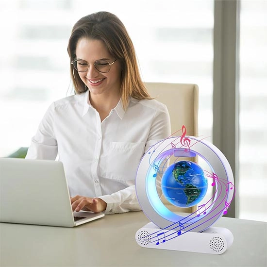 اسپیکر بی سیم کره زمین معلق FLRMINGE Speaker Wireless