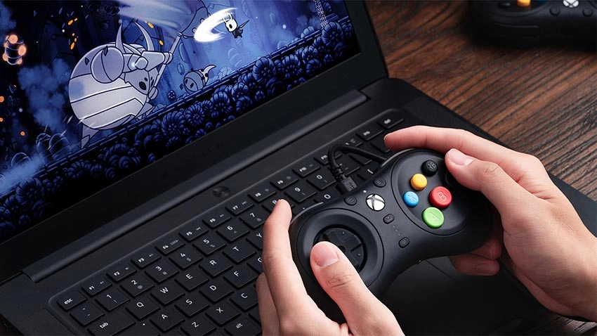 دسته بازی ایت بیت دو 8BitDo M30 برای XBOX - مشکی