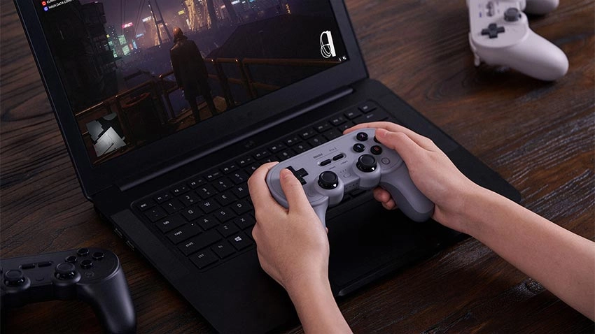 دسته بازی بی سیم ایت بیت دو 8Bitdo Pro 2 Wireless - خاکستری