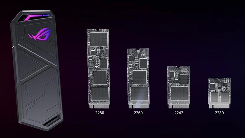 کیس حافظه اس اس دی ایسوس Asus ROG STRIX Arion M.2 NVMe SSD