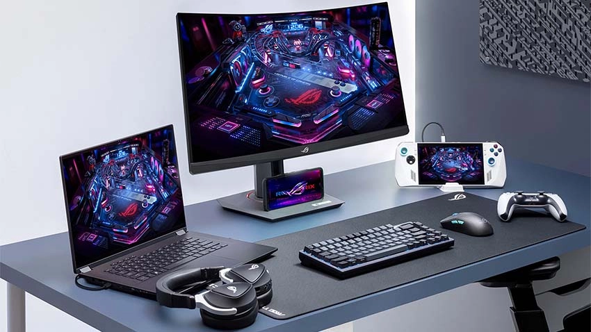 مانیتور 27 اینچ ایسوس Asus ROG Strix XG27WCS Curved