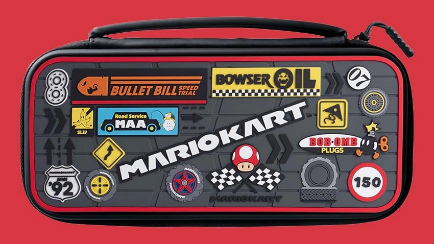 کیف حمل PDP Slim Deluxe Travel Case طرح Mario Kart برای Nintendo Switch