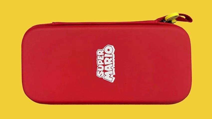 کیف حمل Takara Tomy Travel Case طرح Super Mario Logo برای Nintendo Switch