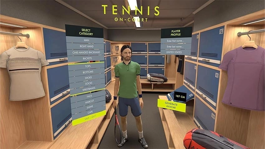 بازی کارکرده Tennis On Court برای PS VR2