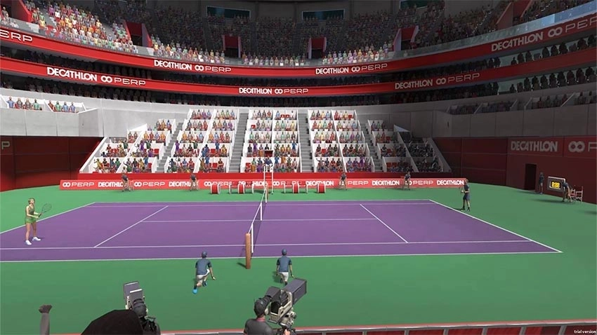 بازی کارکرده Tennis On Court برای PS VR2