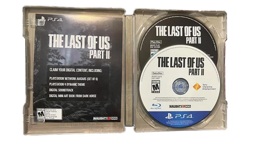 بازی و استیل بوک The Last of Us Part 2 نسخه Steelbook Ellie Edition برای PS4