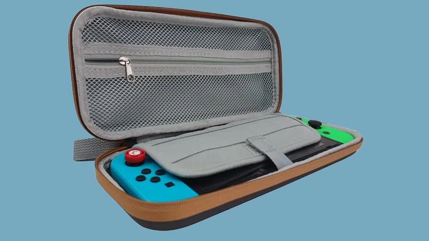 کیف حمل ZHUANGYUN Travel Case طرح Super Mario Bros برای Nintendo Switch