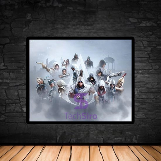 تابلو کالکشن اساسینز کرید Assassins Creed Collection سایز 40*50 سانتی