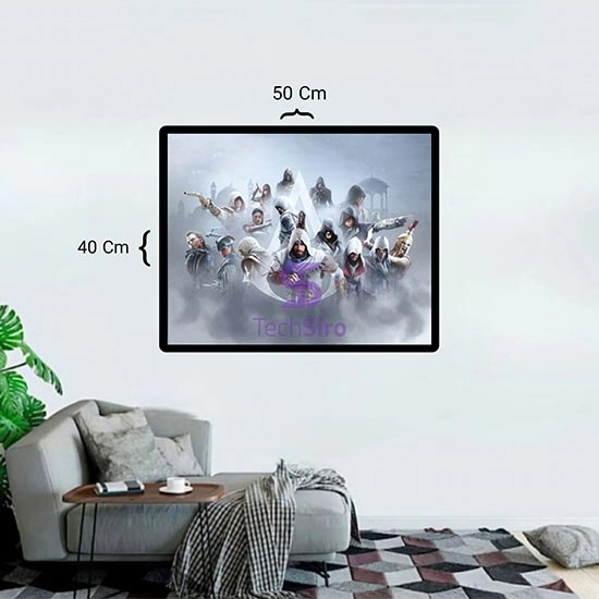 تابلو کالکشن اساسینز کرید Assassins Creed Collection سایز 40*50 سانتی
