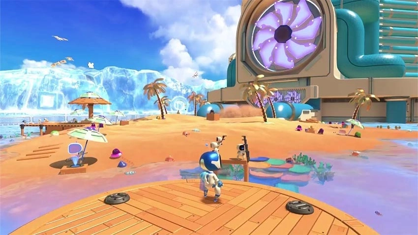 بازی کارکرده Astro Bot برای PS5