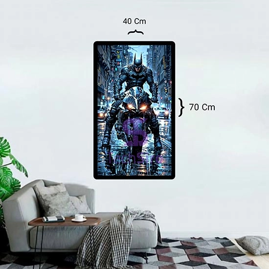 تابلو بتمن Batman Ride سایز 40*70 سانتی