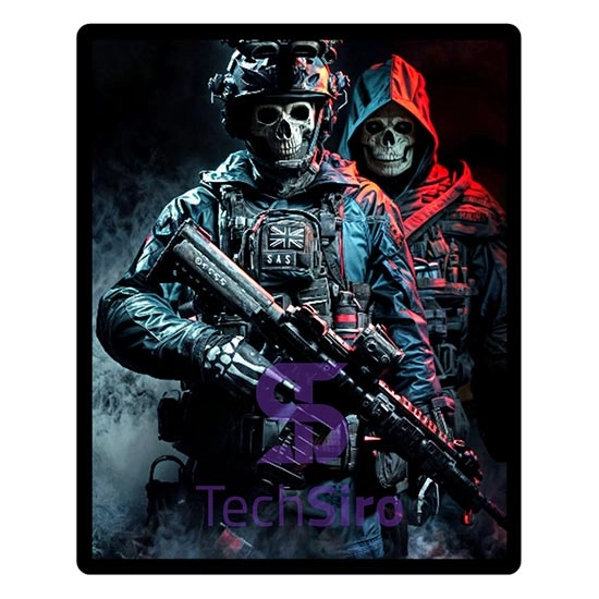 تابلو گوست Call of Duty Ghost سایز 40*50 سانتی مدل 4